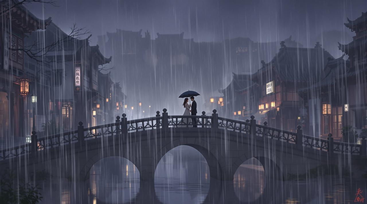 韩国漫画 - 《长安夜雨》第12话:雨夜的约定 韩国漫画更新:《长安夜雨》第12话:雨夜的约定